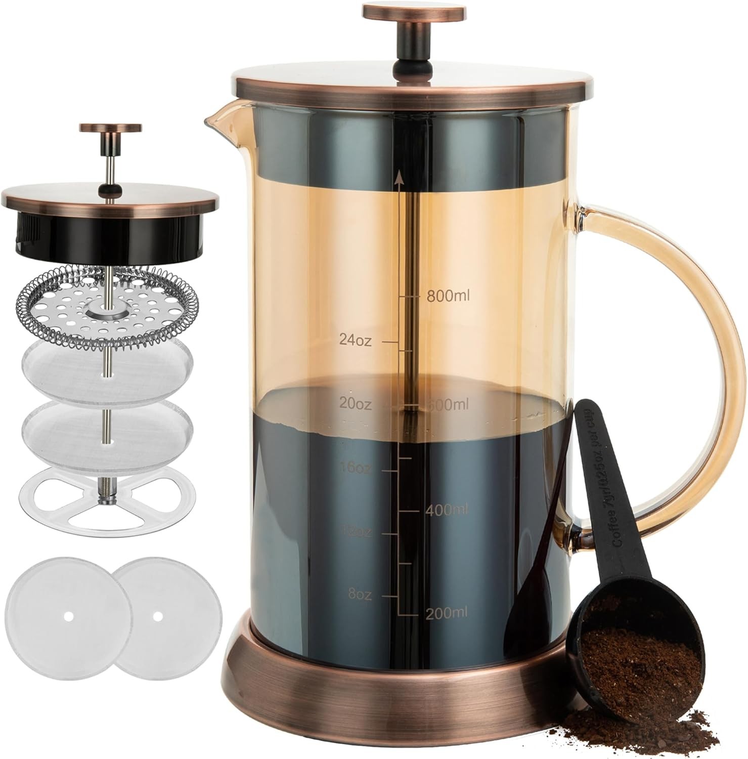 Coffee Maker, 5-cup Espresso Coffee Maker