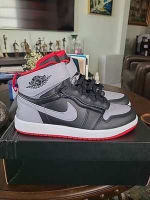 Nike Air Jordan 1 Hi Flyease 'Black Cement' Size 7 - Rare | eBay