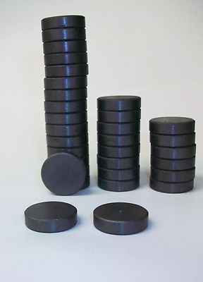 THICK BEVELED EDGE 3/4'' C8 Strong Ceramic Magnets ONLY - FREE SHIP USA