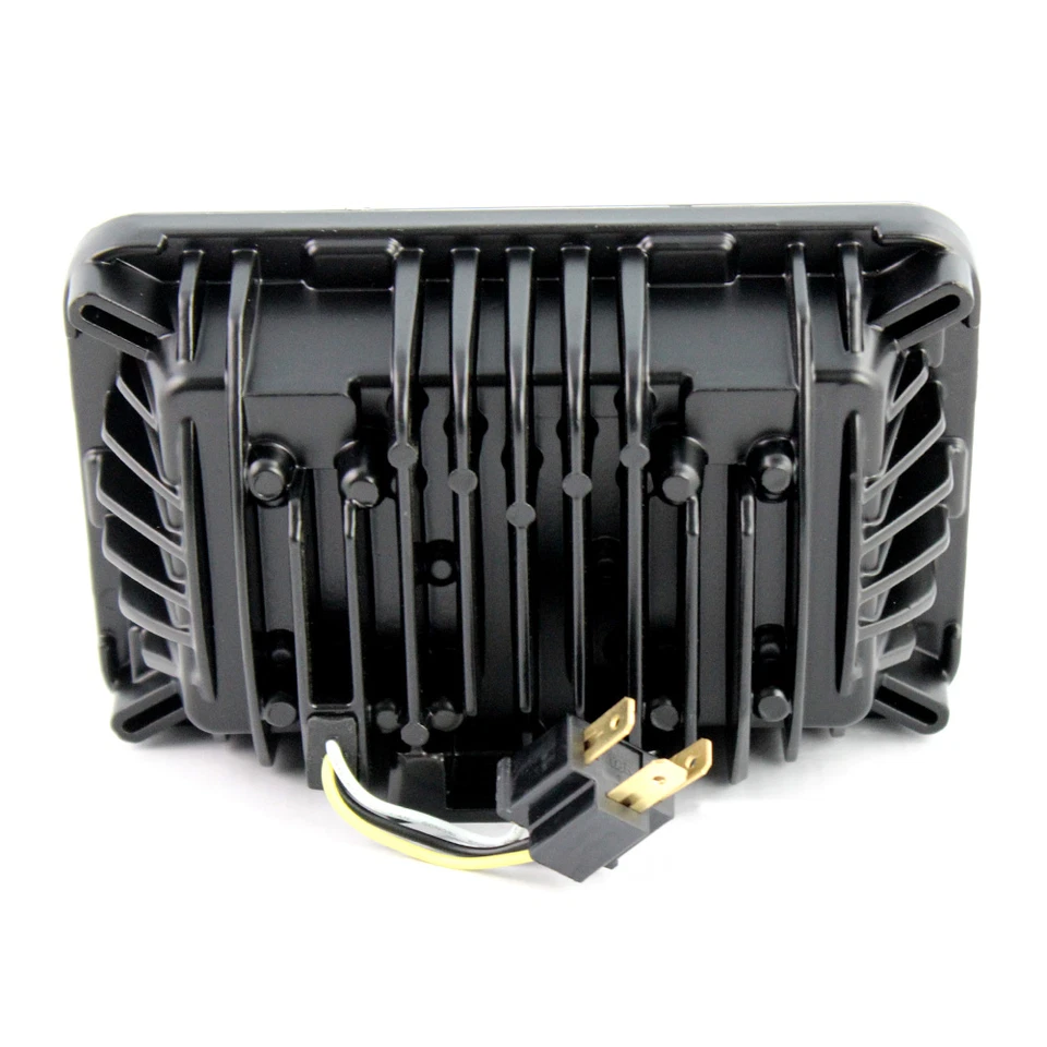 Комплект из 4 хромированных светодиодных фар 4 x 6 дюймов Eagle Lights для Chevrolet GMC Ford Kenworth - Изображение 3 из 4