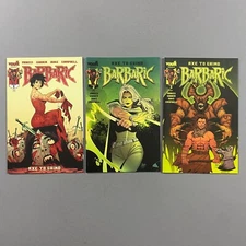 BARBARIC AXE TO GRIND 1-3 1 2 3 CORIN HOWELL VAR COMPLETE SERIES  (2022, VAULT)