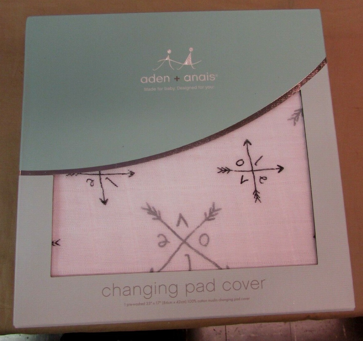 Brand New Aden & Anais Changing Pad Cover Aden and Anais Lovestruck