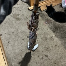 BURBERRY Vintage Signature Nova Check Travel Umbrella