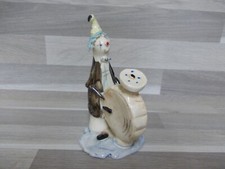 Presumibilmente?? Meneghetti Clown con Tamburo Capodimonte Italy senza marchio