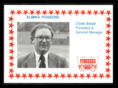 Clyde Smoll 1988 Elmira Pioneers Team Set