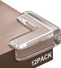 Baby Proofing Corner Protector Guard,12 Pack Table Corner Protectors Safety Chil