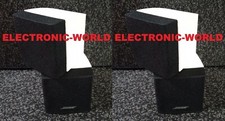 MINT Pair of Bose Double Cube Speakers Tuxedo Lifestyle Acoustimass white black