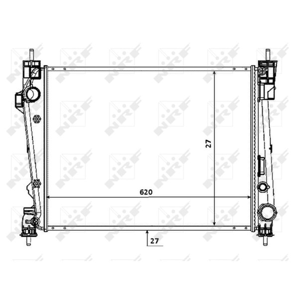 KüHler WasserküHler MotorküHler FüR Alfa Romeo Giulietta 940 2.0 Jtdm 940 1.6-image