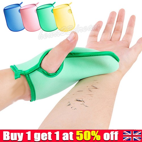 New Moroccan Exfoliating Glove.Bath Hammam Kessa Mitt Body Scrub Loofah
