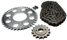 Honda CB650C Custom, 1980-1981, Chain and 16/39 Sprocket Set - CB 650C 