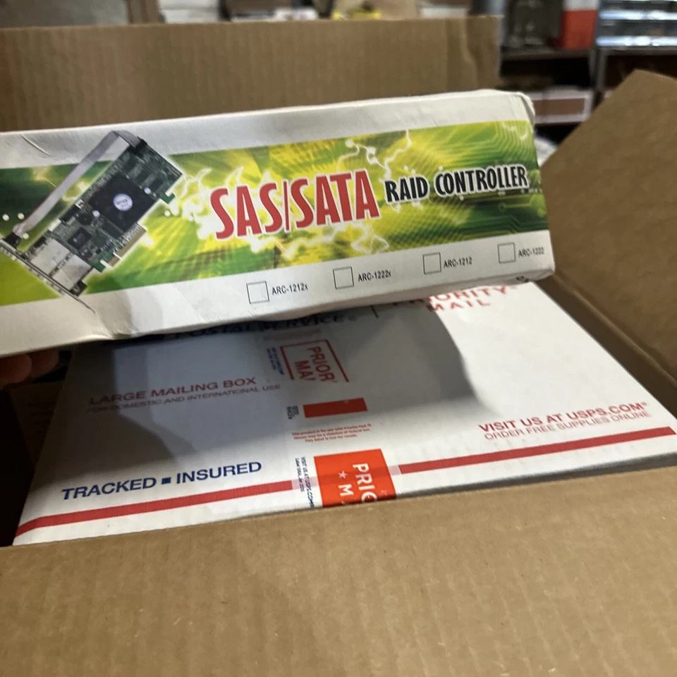 New Areca ARC1222-SAS Ver: 1.2 Raid 8i Controller Card with Low And High Profile - Image 3 of 3