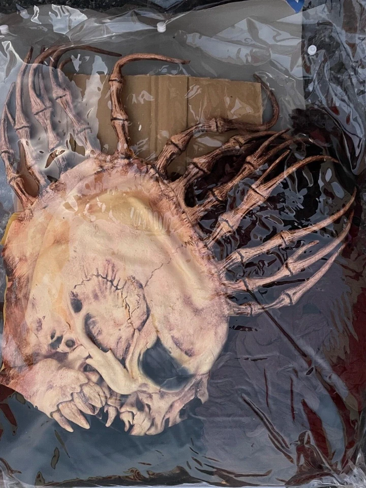 Disfraz Scary Skeleton Adulto Hombre con Máscara (La Aleta), Talla Única Estándar, NUEVO Foto 4 de 4