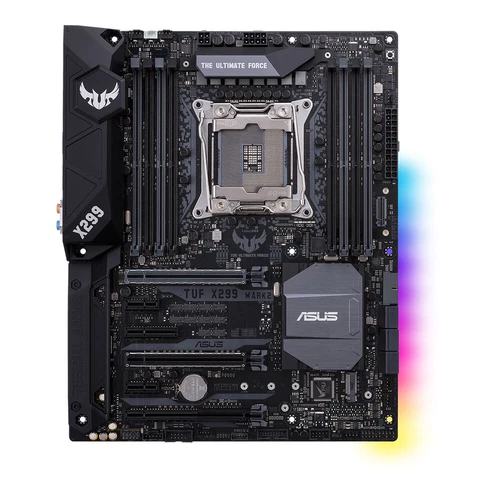 ASUS TUF X299 MARK 2 Motherboard Intel X299 LGA 2066 DDR4 M.2 ATX RJ-45 USB 3.1