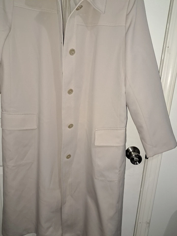 Forecaster International Women Trench Coat Beige Size XL - Image 2 of 4