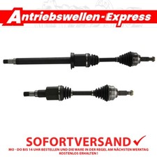 2 X ANTRIEBSWELLEN FÜR JAGUAR X-TYPE CF1 LINKS & RECHTS VORNE SCHALTGETRIEBE