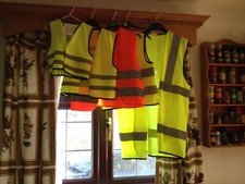 Hi Viz Jacket / top / waistcoat x 5