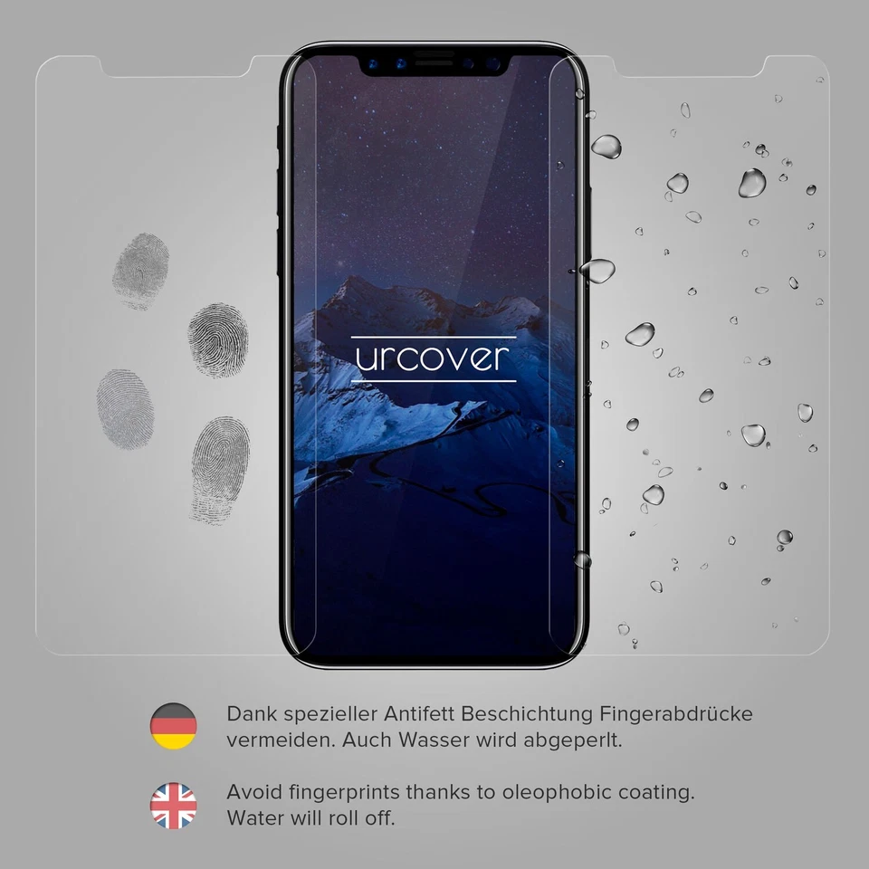 Film Protecteur écran Qualité 9V Verre réel Panzer Universel Transparent - Photo 2/4