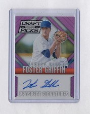 FOSTER GRIFFIN 2014 PANINI PRIZM DRAFTS PICKS AUTO RC #91/149 ROYALS