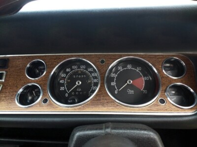 For Ford Capri MK1 MK3 Pre FL 6 Piece Aluminium Speedometer Rings / Speedo Rings