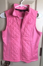 Fila Sport Girls LG 14 Pink Full Zip Lightweight Vest