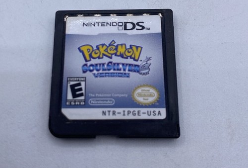 Pokémon SoulSilver Version (DS/3DS) - Authentic Unlocked Cartridge With All 493 Shiny Pokémon & Items