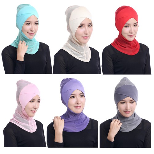 Islamic Hijab Headwear Neck Cover 