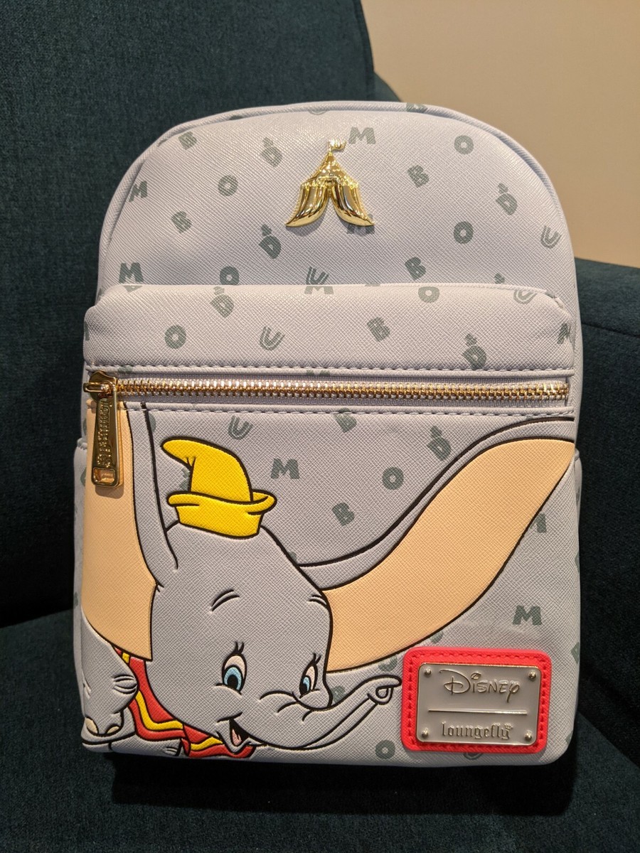 disney loungefly dumbo mini backpack Flying Circus Tent Womens Double Strap Shoulder Bag Purse : Clothing, Shoes & Jewelry quality zippers Loungefly Disney Dumbo Swivel Trunk