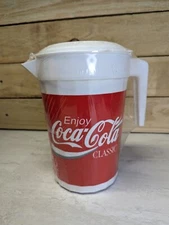 Vintage Coca-Cola Classic PackerWare w/Lid Plastic Pitcher 70s/80s New Sealed #F