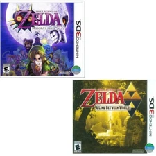 The Legend of Zelda: Majora's Mask 3D & A Link Between Worlds 3DS New Game Bundl