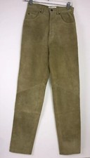 Hugo Buscati Collection Womens Leather Pants Size 4