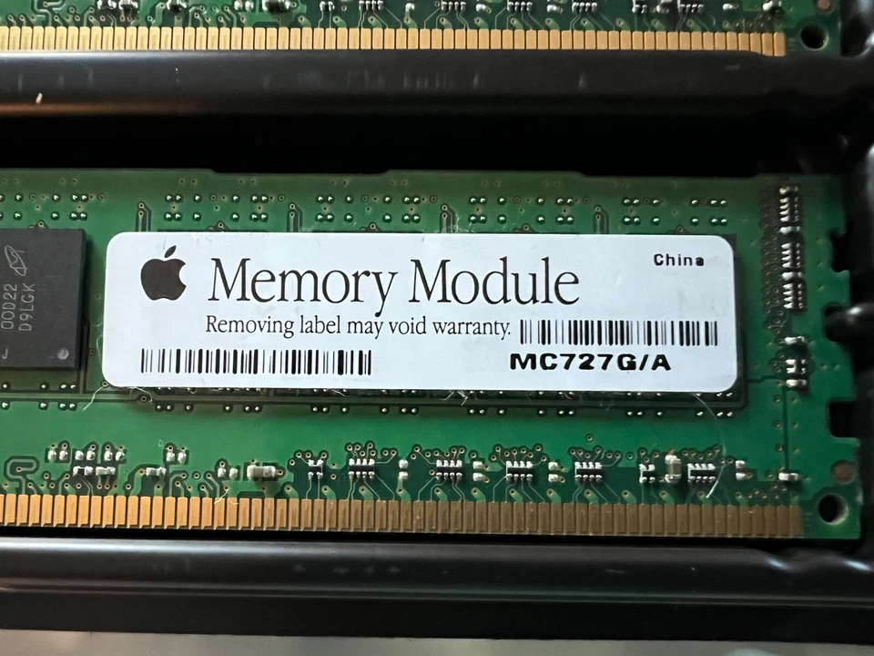 4gb LOT OF 2 (2x2gb) Apple Memory module 2GB MC727G/A PC3-10600E MT9JSF25672AZ - Image 3 of 4