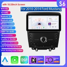10.33'' Android 13 For 2010-2014 Ford Mustang Car Stereo Radio GPS CarPlay 6+64G
