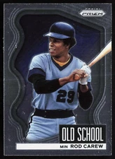 2022 Panini Prizm Old School Rod Carew #OS-9 Minnesota Twins