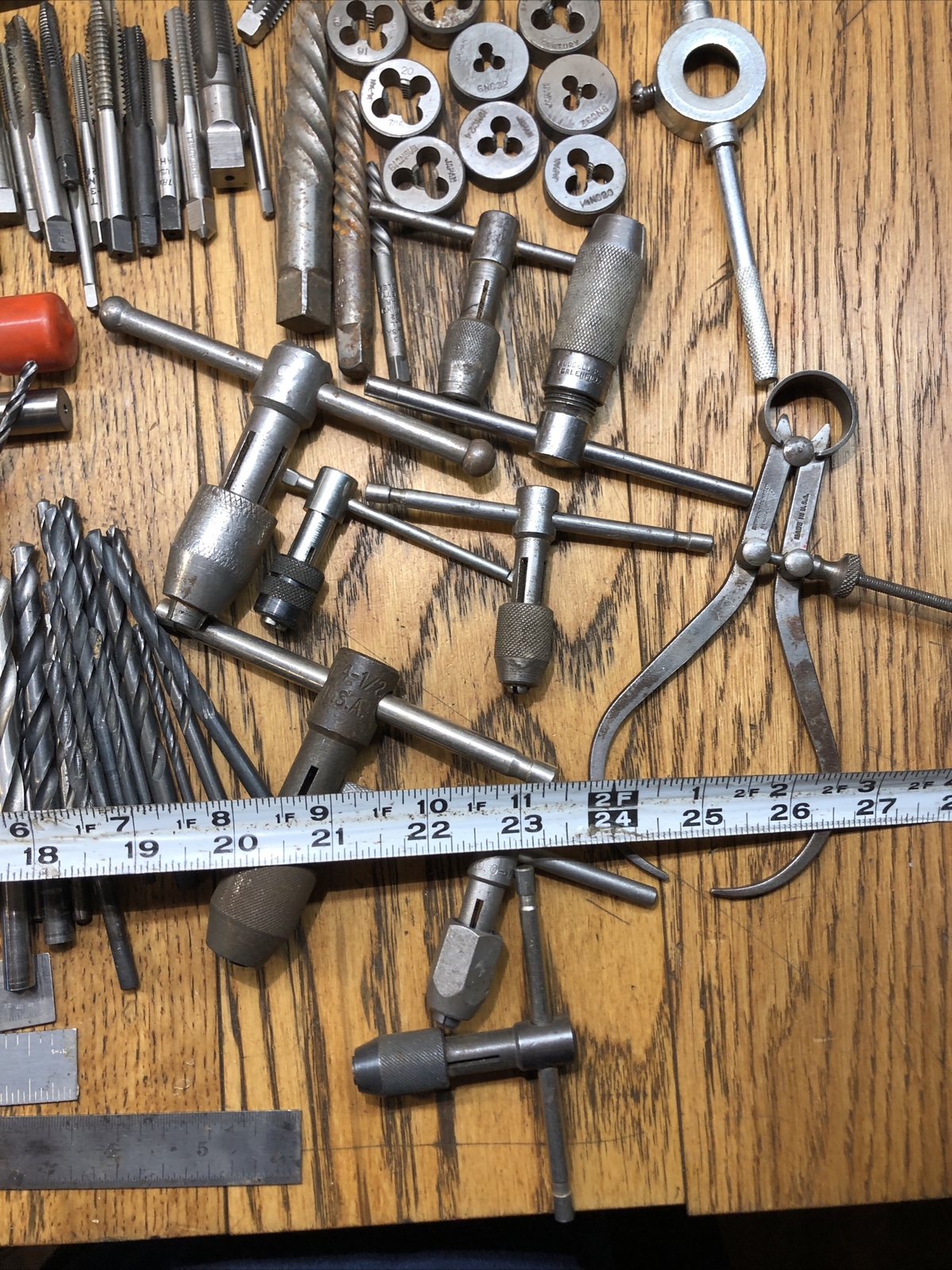 Huge Lot of Machinist Tools Taps, Dies, Extractors, Reamers & More eBay