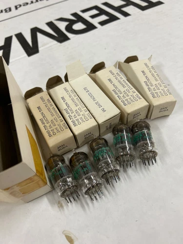 NOS SYLVANIA 6U8A  Electron Tube Lot of 5