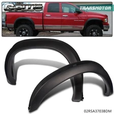 4pcs Fit For 02-08 Ram 1500 / 03-09 Ram 2500 3500 Factory Bolt-On Fender Flares