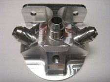 Legends Race Car, Andrews Motorsports, 3-Port Remote Filter Block 8AN Fittings