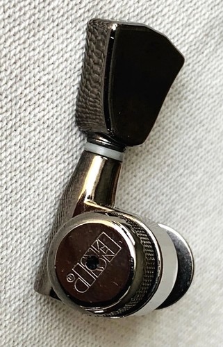 ESP Electric Guitar ESP Logo Bass Side Cosmo Black Locking Tuner Tuning Peg - Picture 5 of 13