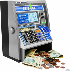 atm piggy bank for kids