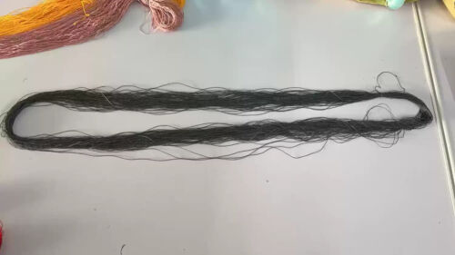24silk tight twisted water ripple mulberry silk,hand-dyed gradient silk thread - Picture 9 of 10