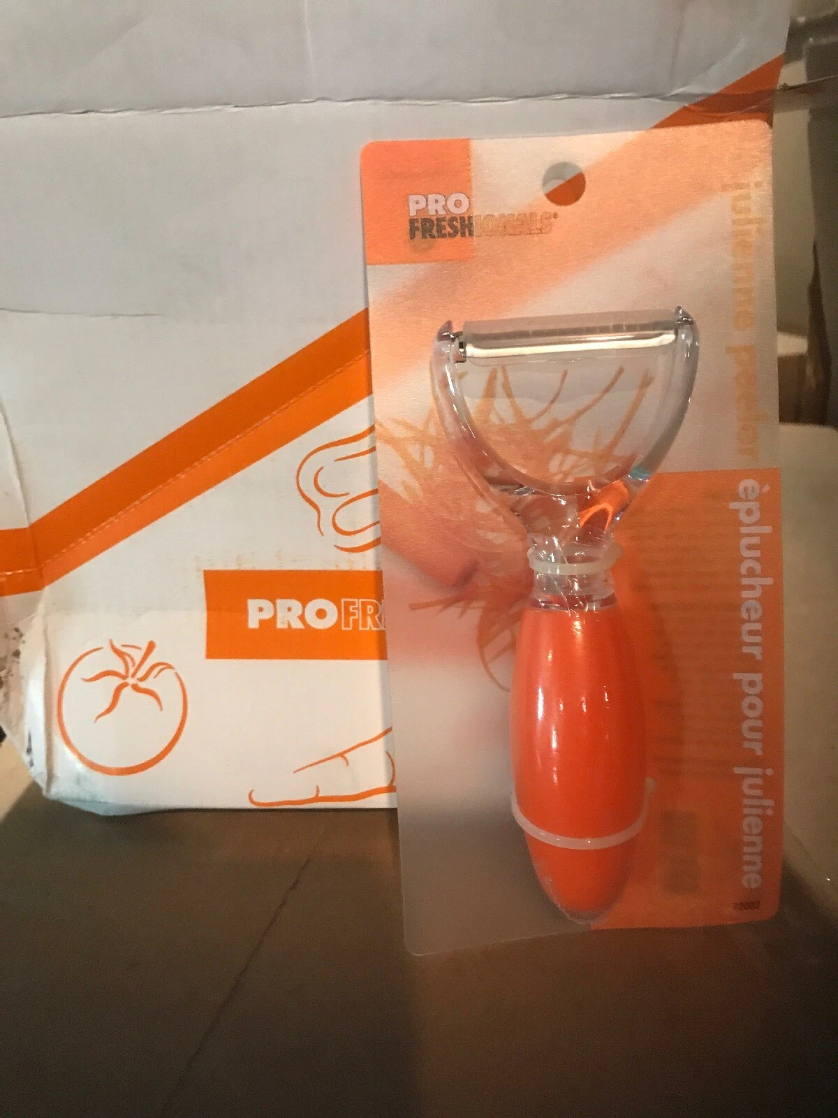 Lot Of 12 Julienne Peeler, S/S Blade Profreshionals Orange