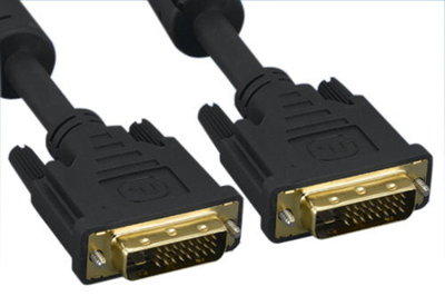 3-25ft DVI-D Digital Dual Link 24+1 Cable Connector 28AWG EMI LCD LED TV Monitor