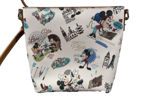 Disney Dooney Bourke Epcot Food & Wine Festival Mickey & Minnie Mouse Cross Body - Picture 3 of 13