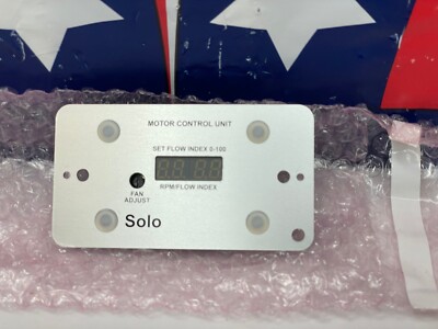 Solo PWM Control Board Single Speed Manual for EC Motor for Johnson Titus HVAC