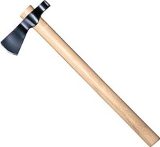 Cold Steel Trail Hawk Carbon Steel Blade Black Finish Brown Wood Handle 90TH