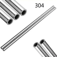 304 Stainless Steel Capillary Steel Tube OD 0.3-12mm Hollow Tube 250mm Length