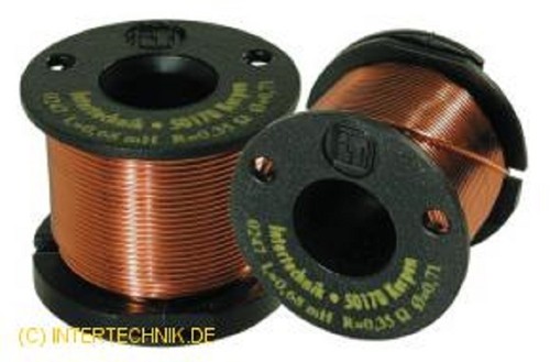 Intertechnik Lufspule 4,70MH LU55 Cu = 0,71mm - Photo 2/2