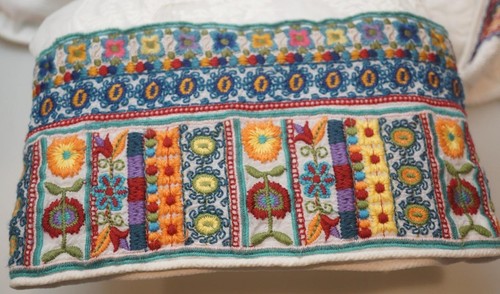 Johnny Was Square Seraphina Kimono Jacket Size S C43822-0 Embroidered TV536 - Picture 4 of 9