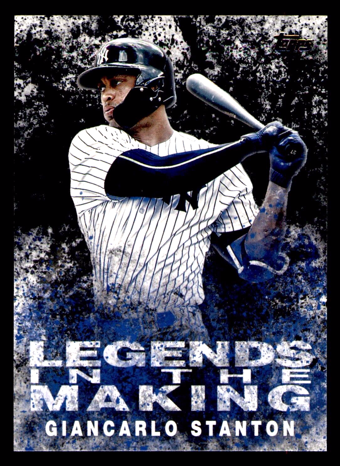 2018 Topps Giancarlo Stanton Yankees Legends in the Making Black #LITM-19