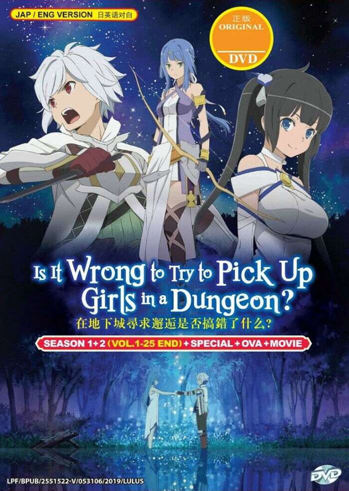 Is It Wrong to Try to Pick Up Girls in a Dungeon? Official Trailer